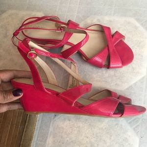 Liz Claiborne Pink Anklet Sandals